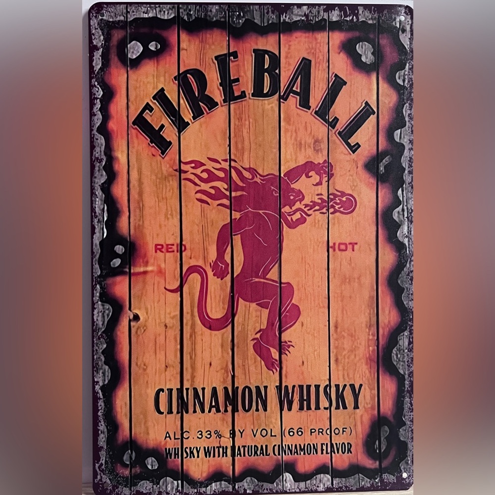#113 - Brand New Fireball sign
